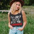 Im Just Here For The Lasagna Funny Unisex Tank Top