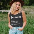 Jennifer Definition Name Cool Funny Personalized Birthday Unisex Tank Top