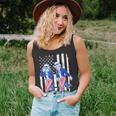 Kids Uncle Sam Griddy Dance 4Th Of July American Flag Unisex Tank Top