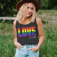 Love Is Love Lgbt Gay Lesbian Pride Colors Lgbtq Ally Unisex Tank Top