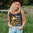 Never Underestimate A Girl With A French Horn Gift Unisex Tank Top