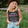 Never Underestimate A Woman With A Masters Degree Graduate Unisex Tank Top