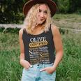 Olive Name Gift Certified Olive Unisex Tank Top