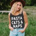Pasta Cats & Naps Italian Cuisine And Cat Lover Unisex Tank Top