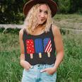 Patriotic 4Th Of July Popsicles Usa America Flag Summer Unisex Tank Top