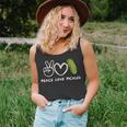 Peace Love Pickles Retro Pickles Lover Food Lover Unisex Tank Top