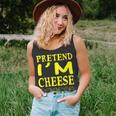 Pretend Im A Cheese Funny Costume Halloween Gift For Women Unisex Tank Top