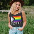 Proud Ally Pride Month Lgbt Transgender Flag Gay Lesbian Unisex Tank Top