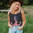 Proud American Flag Anchor Nautical Vintage 4Th Of July Anchor Tank Top