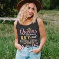 Queens Are Born In July The Real Queens Are Born On July 05 Unisex Tank Top