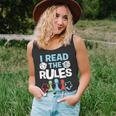 I Read The Rules Board Dice Chess Board Gaming Board Gamers Tank Top