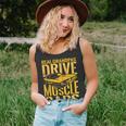 Real Grandpas Drive Muscle Cars Retro Classic Muscle Car Cars Tank Top