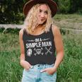 Im A Simple Man Car Mechanic Garage Mechanic Tank Top