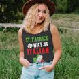 St Patrick Was Italian St Patricks Day Italian Tank Top