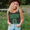 Tatum Who Wears Number 0 Green Is Incredibly Brilliant Unisex Tank Top