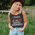 I Teach Masked Superheroes Pumpkin Animals Lovers Pumpkin Tank Top