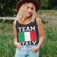 Team Italy Print Italian National Country Flag Italy Unisex Tank Top