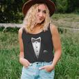 Tuxedo With Bowtie For Wedding And Special Occasions Tank Top