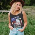 Vintage Retro Try That In My Town Eagle American Flag Tank Top