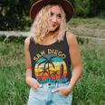 Vintage San Diego California Beach Surf Summer Vacations California And Merchandise Tank Top