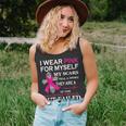 I Wear Pink For Myself My Scars Tell A Story Tank Top