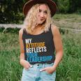 Work Swagazon Associate My Attitude Reflects Your Leadership Tank Top