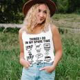 6 Things I Do In My Spare Time Cows Farm For Cows Lovers Tank Top