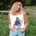 Abraham Lincoln Playing Volleyball Funny 4Th Of July Unisex Tank Top