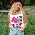 Breast Cancer Awareness Husband Support Squad Tank Top