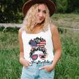 Happy July 4Th Day Real Estate Messy Buns Usa Flag Unisex Tank Top