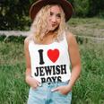 I Heart Love Jewish Boys Hebrew Israel Attraction Unisex Tank Top