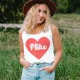I Heart Mike First Names And Hearts I Love Mike Unisex Tank Top