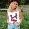 Merica Rock Sign 4Th Of July American Usa Flag Patriotic Unisex Tank Top