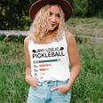 Why I Lose At Pickleball Humor Pickleballers Tank Top