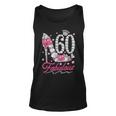 60Th Birthday 60 & Fabulous Pink 60 Years Old Diamond Shoes Unisex Tank Top