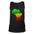 Africa Map Green Yellow Red Proud African Pride Junenth Unisex Tank Top