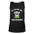 All The Cool Kids Are Reading Koala Bear Read Unisex Tank Top