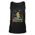 All Together Now Summer Reading 2023 Cute Frog Reading Unisex Tank Top
