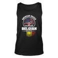 American Raised With Belgian Roots Belgium Belgian Flag Unisex Tank Top