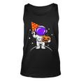 Astronaut Pumpkin Lazy Halloween Costume Cool Spaceman Tank Top