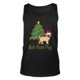 Bah Hum Pug Awesome Thanksgiving Gif Unisex Tank Top