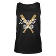 Baseball Dugout Dad Baseball Bats For Father Unisex Tank Top