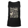 Bassist You Can Hear The Music But You Feel The Bass Guitar Tank Top