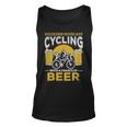 Beer Bicyclist Weekend Forecast Cycling With A Chance Of Beer Unisex Tank Top