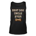 Best Dog Uncle Ever Funny Favorite Uncle Dog Fathers Day Unisex Tank Top