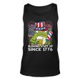 Blowing Stuff Up Since 1776 Funny 4Th Of July Frog Beer Unisex Tank Top