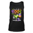 Here For The Boos Halloween Scary Glasses Drinking Spooky Tank Top