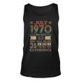 Born July 1970 53Rd Birthday Made In 1970 53 Year Old Unisex Tank Top