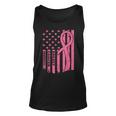 Breast Cancer Awareness Flag Usa Breast Cancer Warrior Tank Top