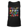 Brother Of The Superhero Birthday Boy Super Hero Family Unisex Tank Top